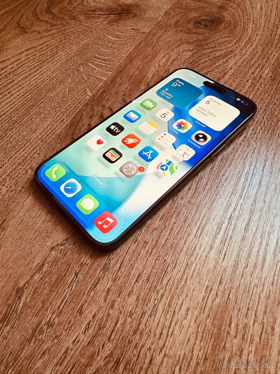 Apple iPhone 15 Pro Max 256 GB – Blue Titanium (modrý titan) - 7