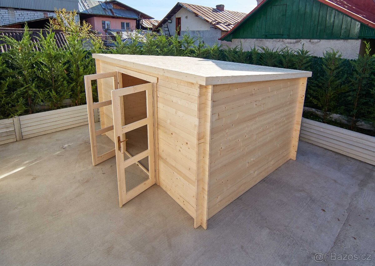 Zahradní domek 4x3 metry síla 28mm - 7