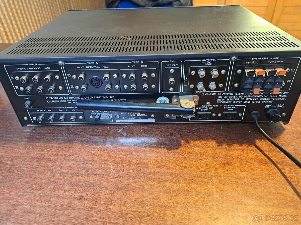 Receiver Kenwood KR-4400 v super stavu - 7