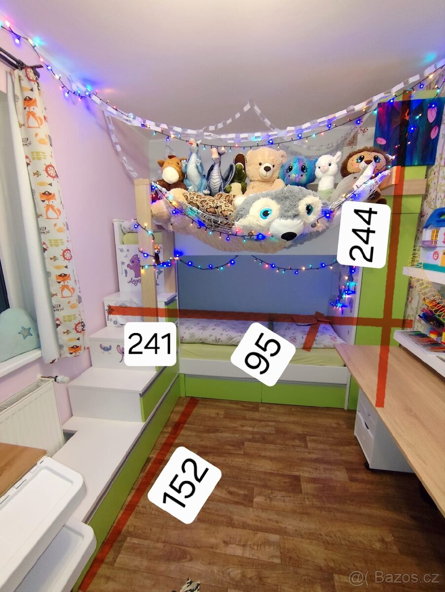 Dvoupatrová postel - 7