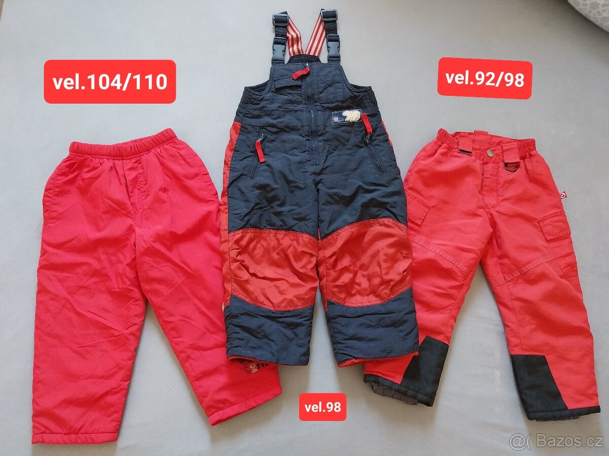 Oblečení vel 92-110 - 7
