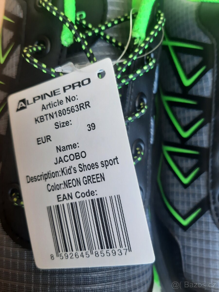 Prodám Chlapecké boty Alpinepro vel.39 - 7