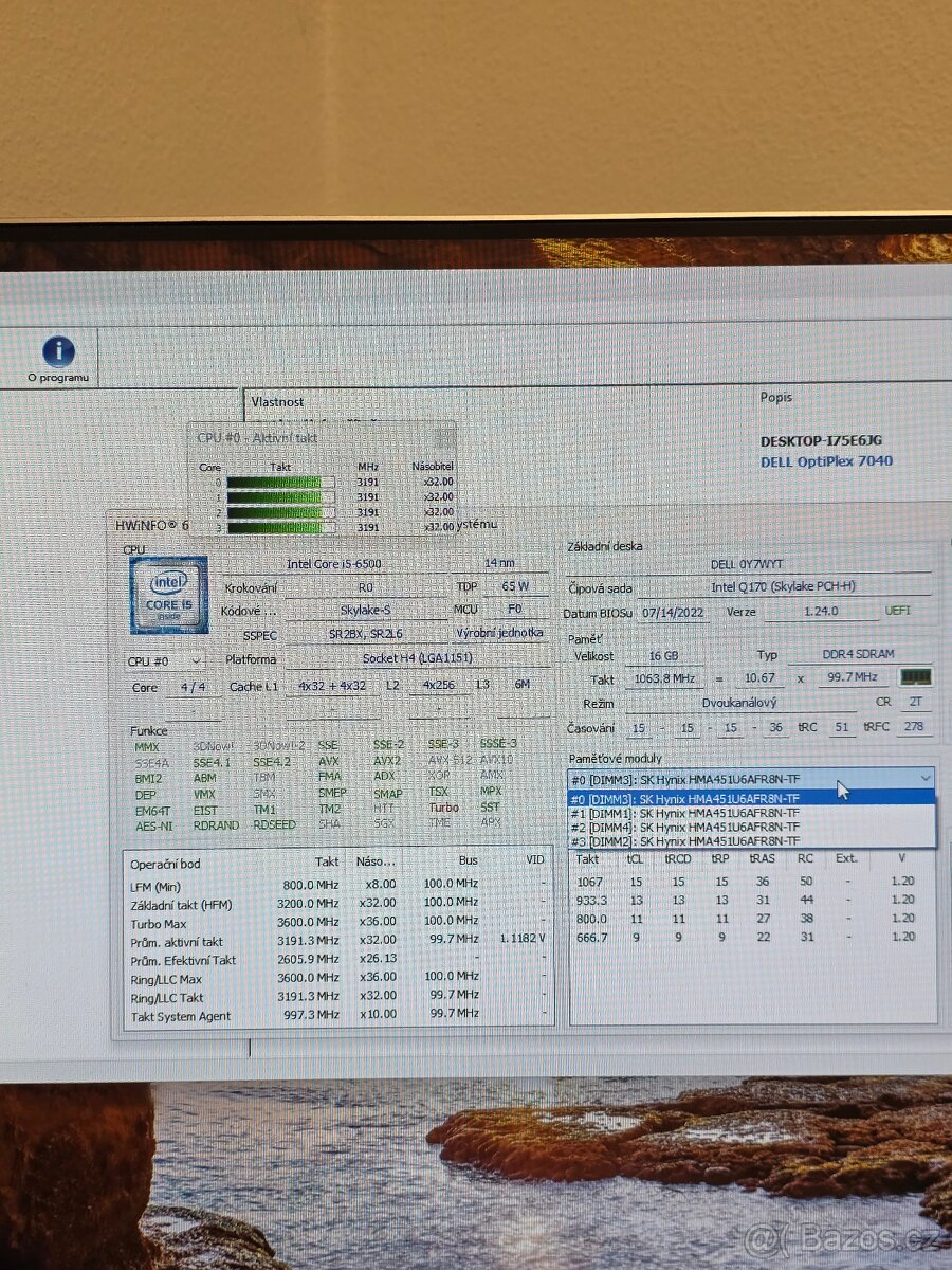 Dell 7040MT i5, 16GB RAM, SSD + HDD Win 11pro - 7