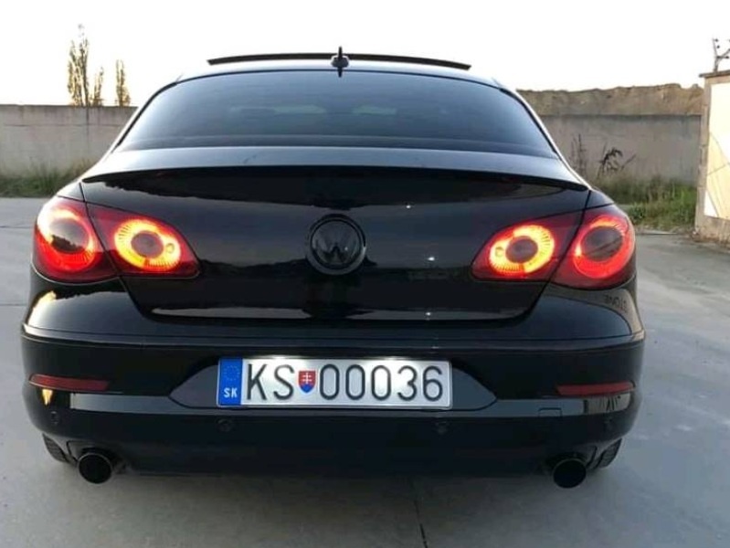 Logo znak VOLKSWAGEN cierne leskle / cervene - 7