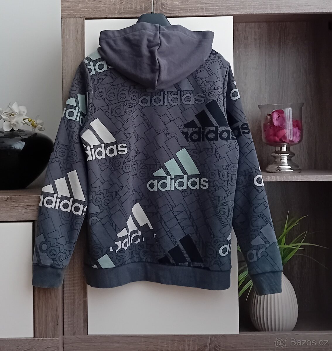 Adidas unisex mikina vel. S - 7