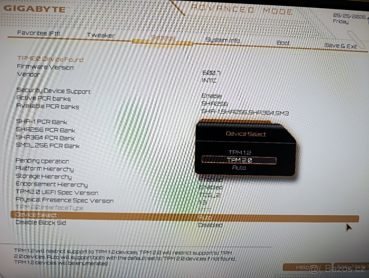 GIGABYTE Z590 VISION G, + CPU Intel i5-11400 - 7
