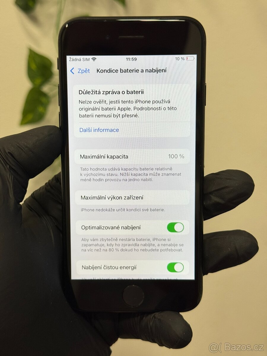 iPhone SE (2020) 64GB - 100% baterie, DPH - 7