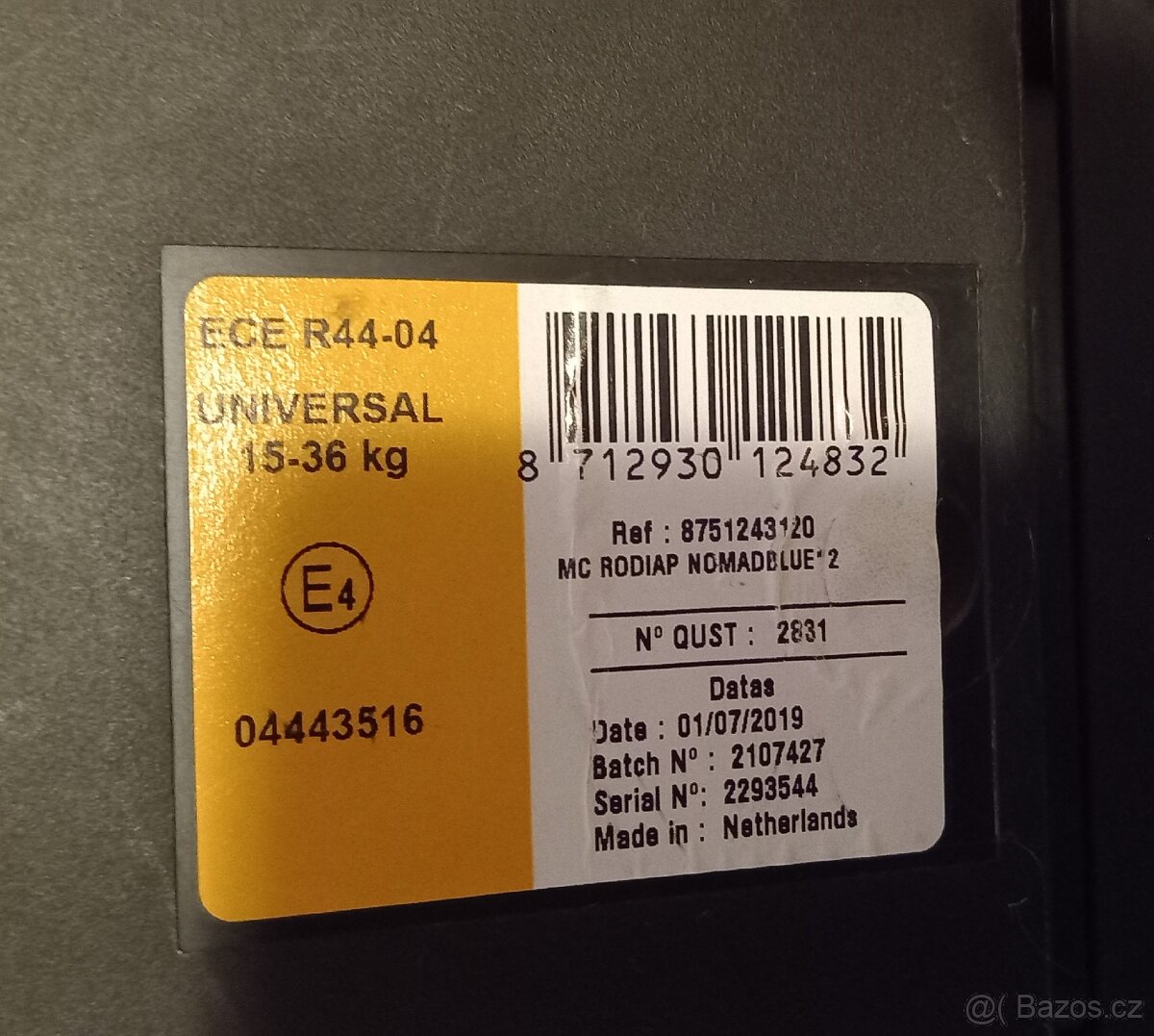 Dětská autosedačka Maxi-Cosi Rodi AirProtect - 7