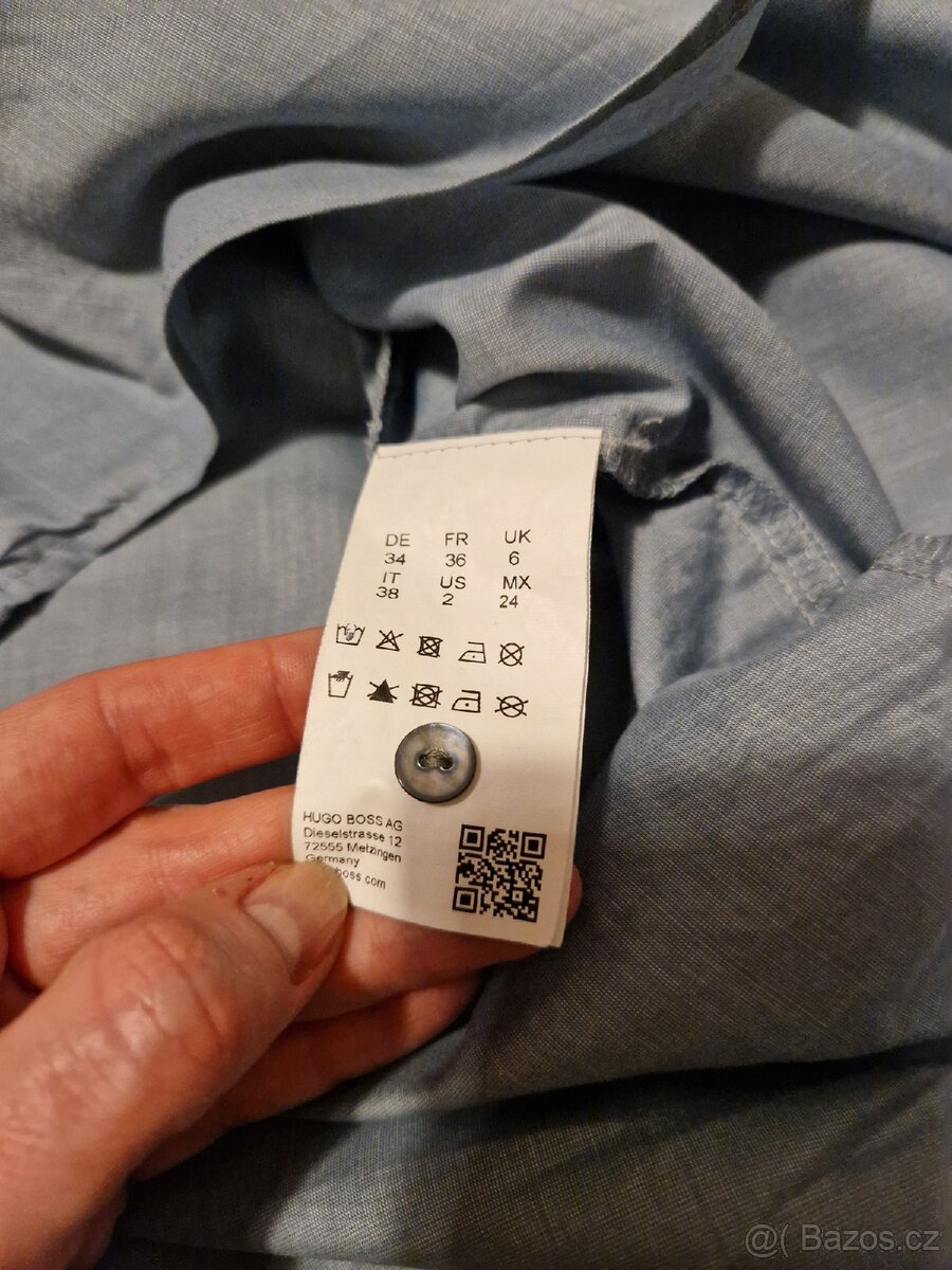 Krásná košile Hugo Boss vel S (36) - 7