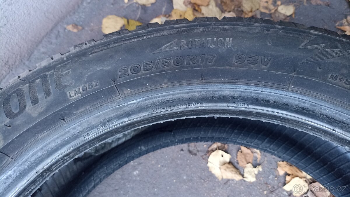 205 50 17 Bridgestone blizzak LM 005 kusovka - 7