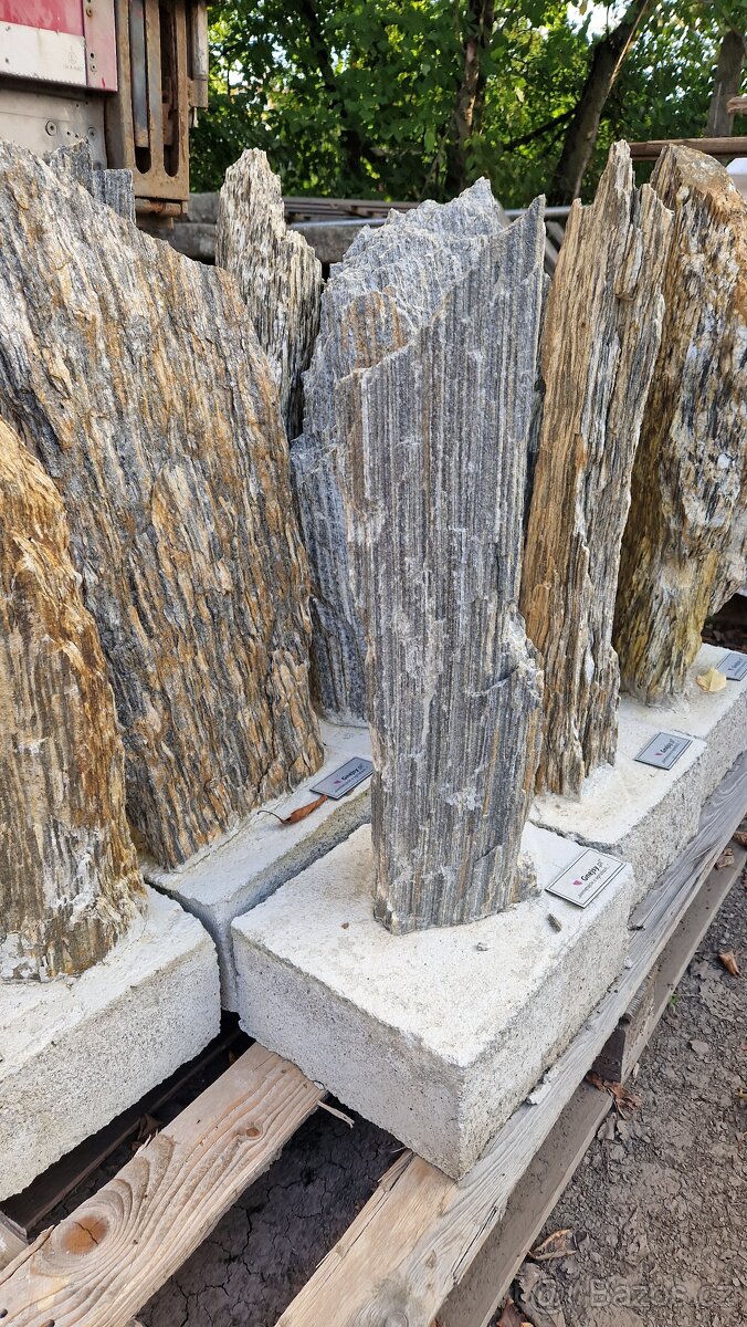 AKCE Kámen do gabion plotu- "kamenná kůra","zkamenělé dře - 7