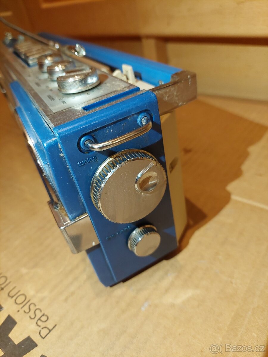 Rádio Sharp GF-7 modrý - 7