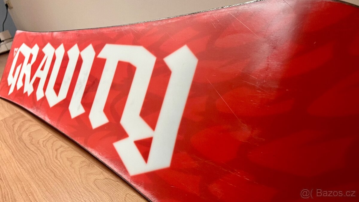 Snowboard Gravity Silent (156) + vázání a boty - 7