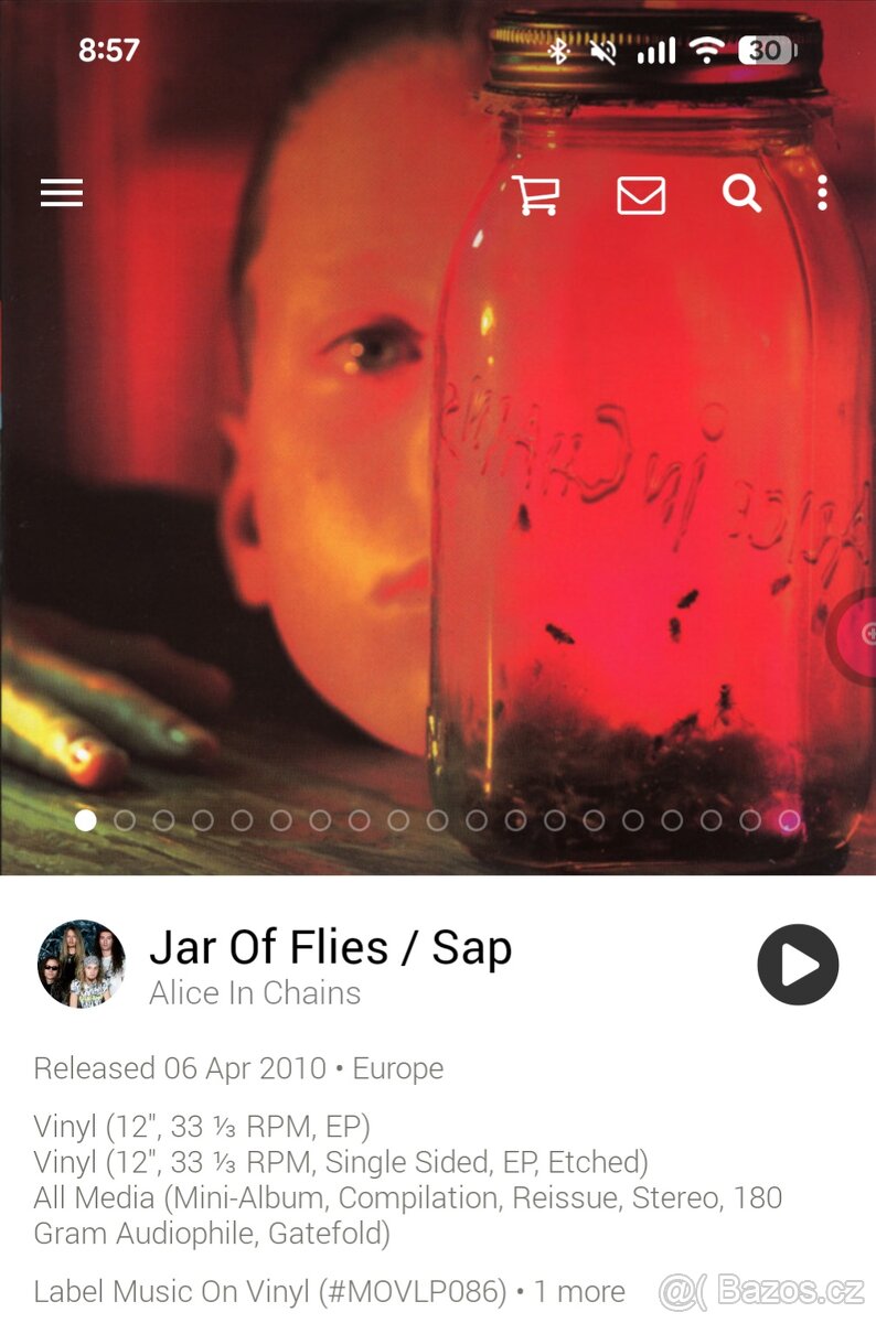 Alice in Chains - Jar Of Flies / Sap Lp - 7
