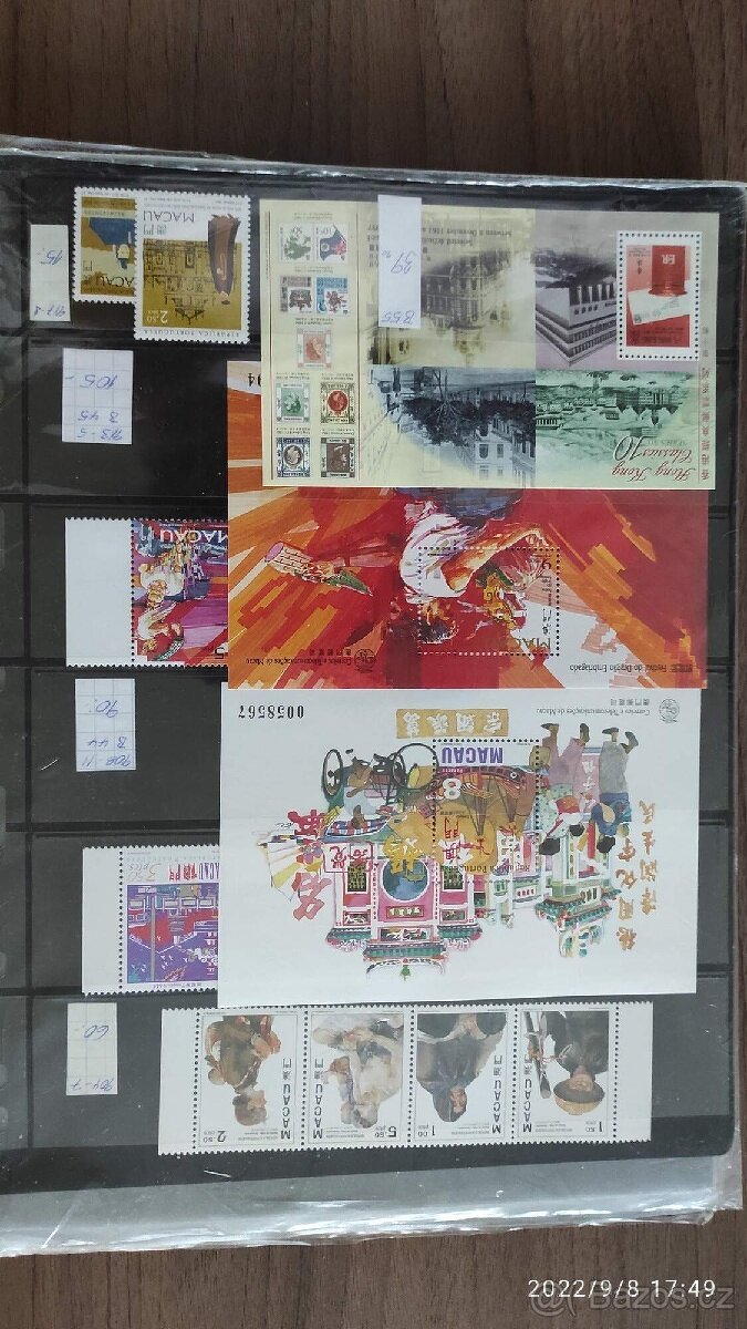 Filatelie-36 prodám album Asie - 7