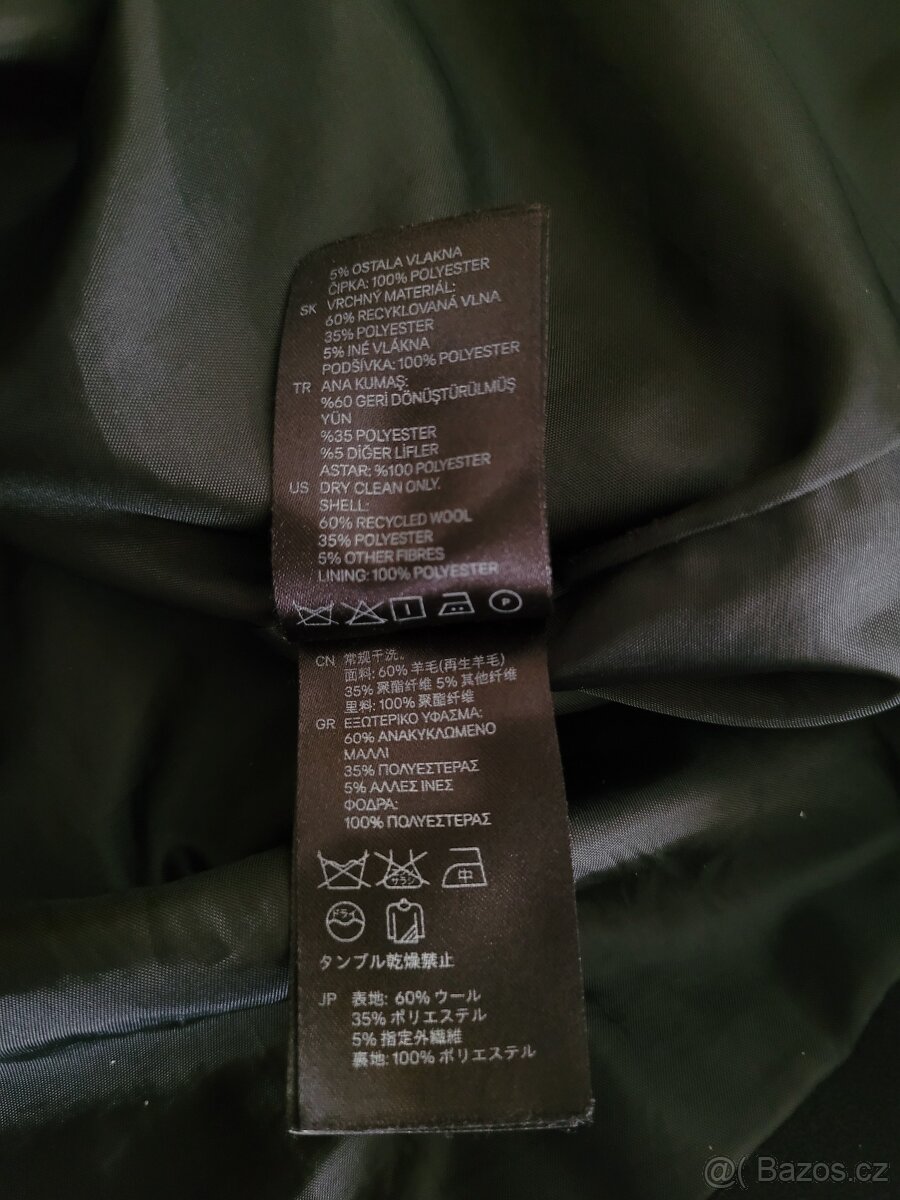 Dámský přechodový kabát zn. H&M, vel. XS - 7