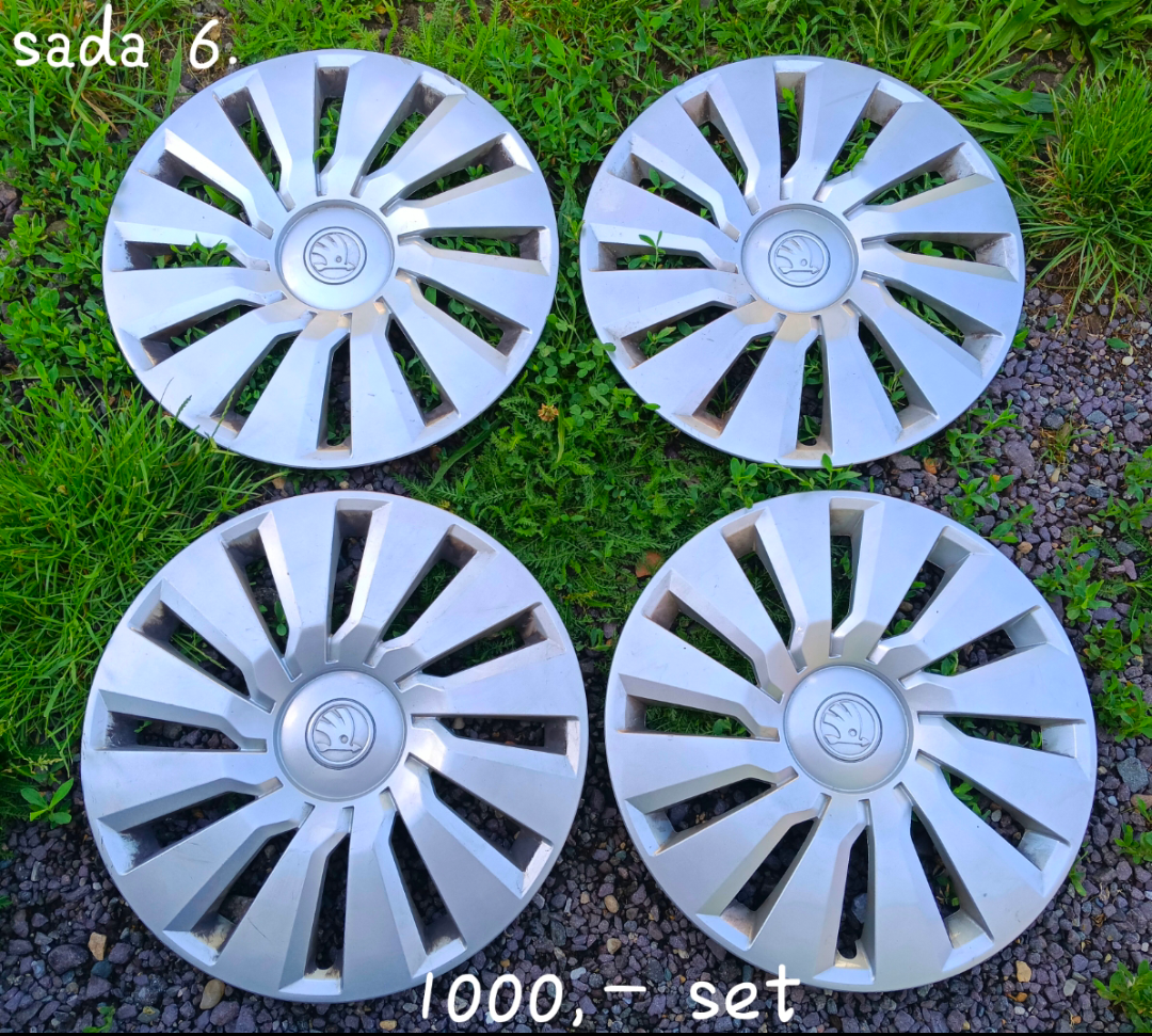Poklice kryty kol 16" Škoda - 7