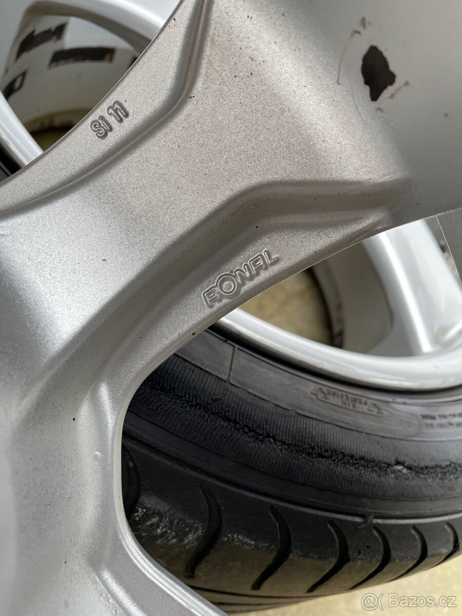Prodám ALU kola RONAL 17" 225/47ZR 17 nová cena - 7