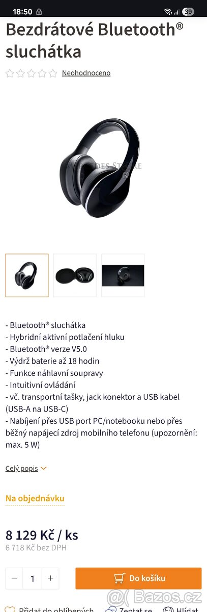 Bezdrátová sluchátka - 7