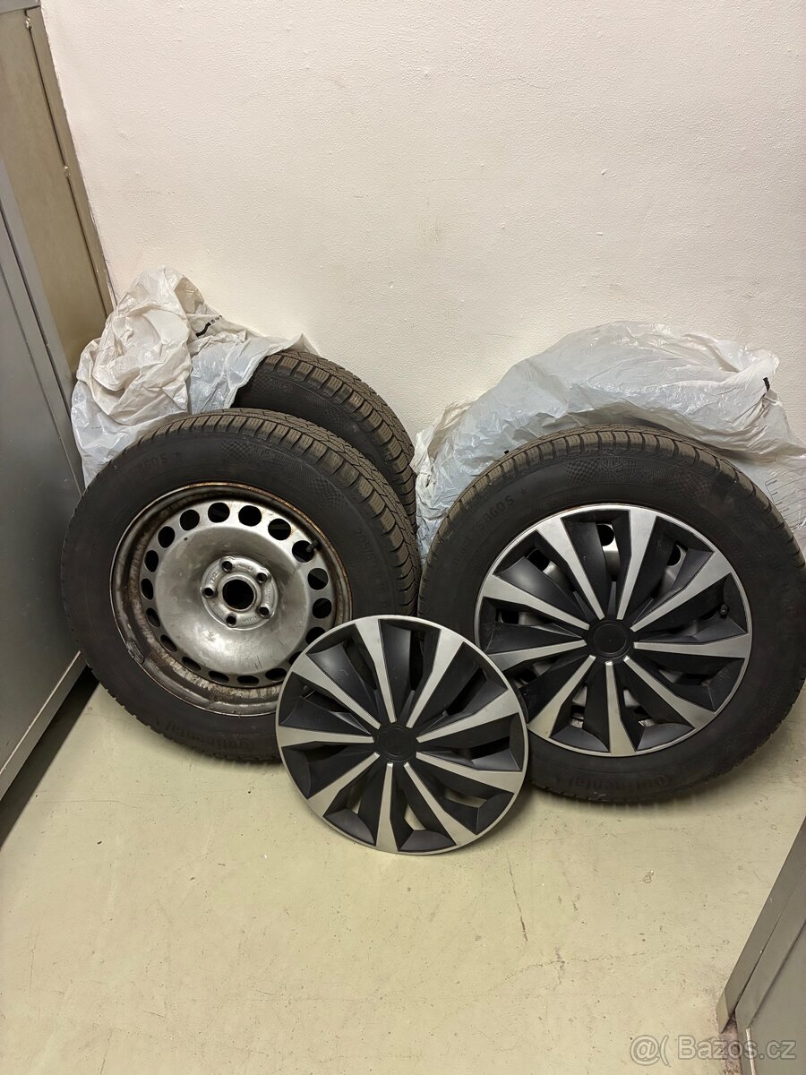 Continental 205/60 R18 Zimní na diskách - 7