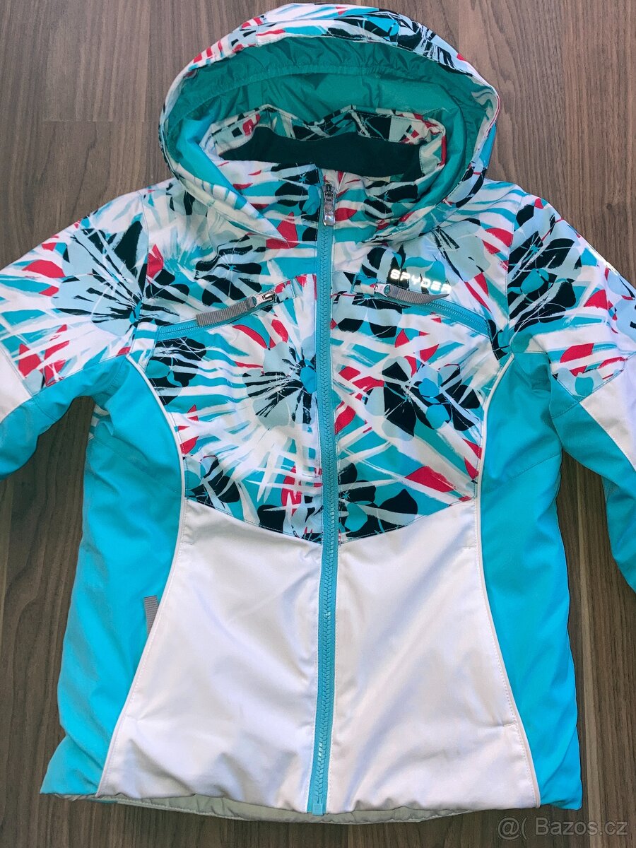 ZIMNÍ LYŽAŘSKÁ BUNDA SPYDER TOP STAV 10 LET - 7
