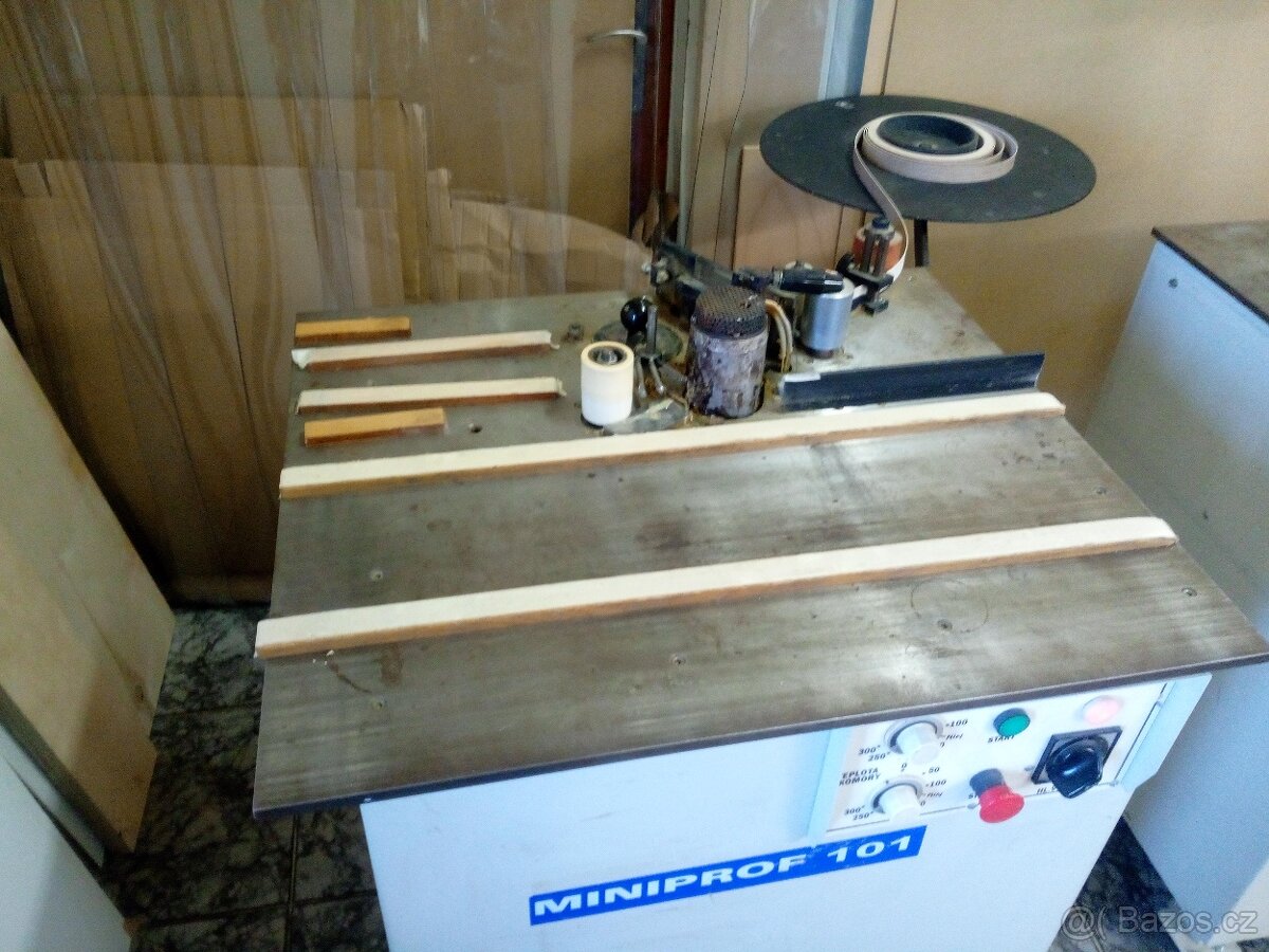 Olepovačka hran+frézka na hrany. - 7