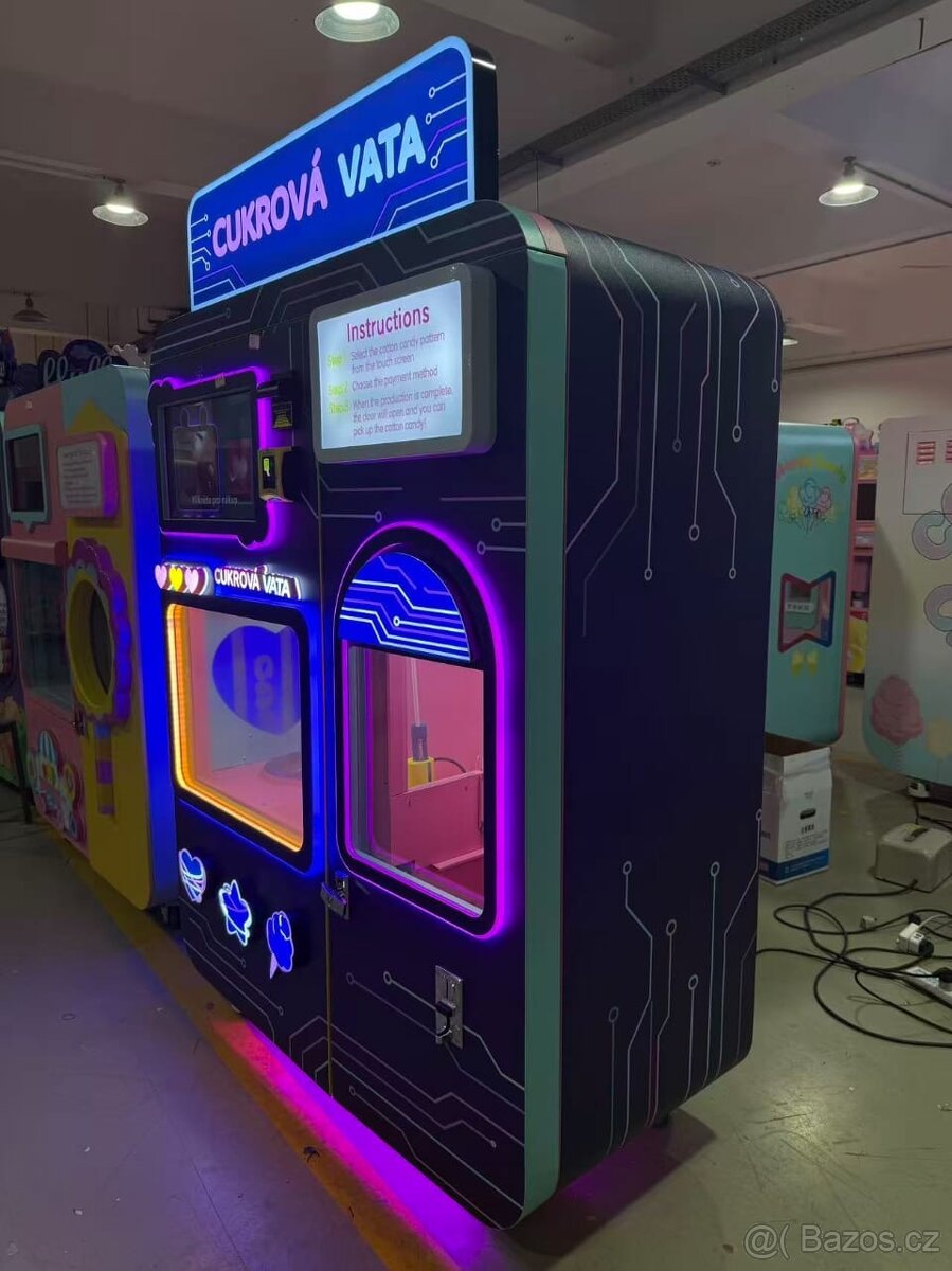 2x Nový robotický automat na cukrovou vatu - 7