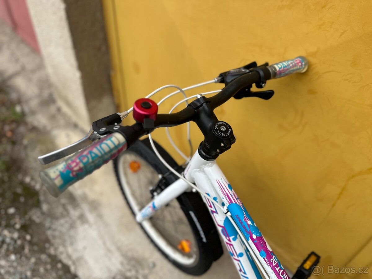 Superior Paint 20 dětské kolo s páčkovým řazením, pěkný stav - 7