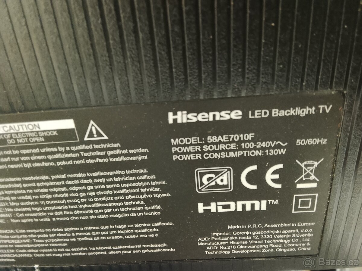 Tv Smart Hisense - 7