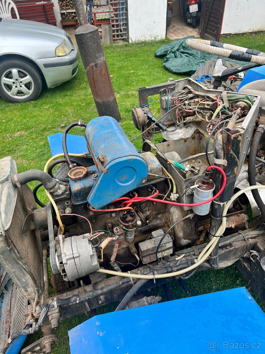 Malotraktor domácí výroby - 7