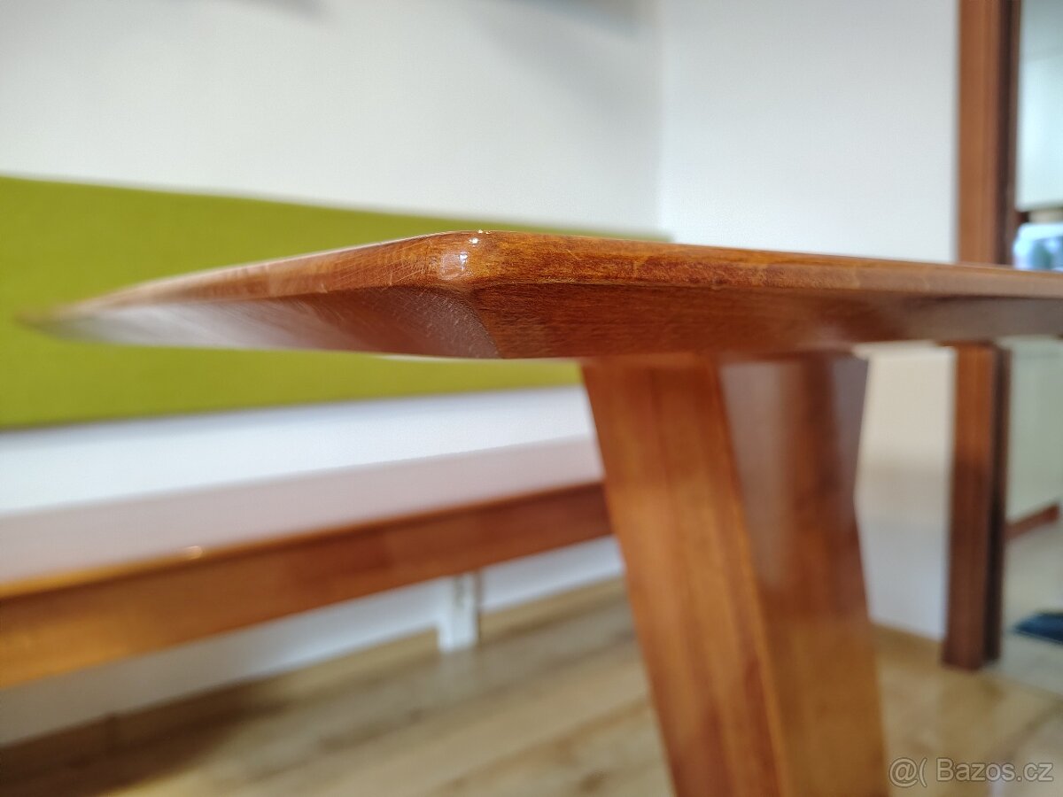 Stůl a lavice - Jídelní kout z masivu. - 7