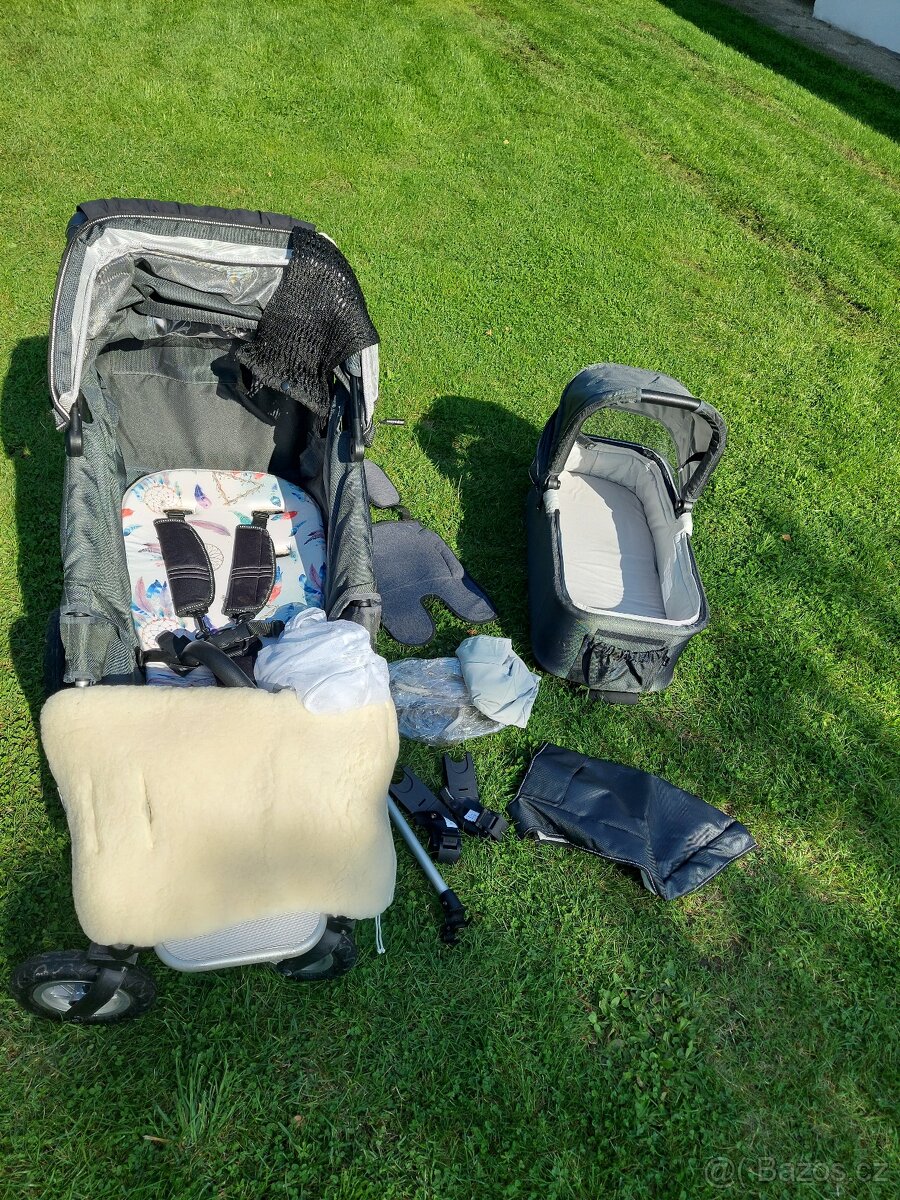 Kočárek Easywalker QTRO - Silver Platinum - 7