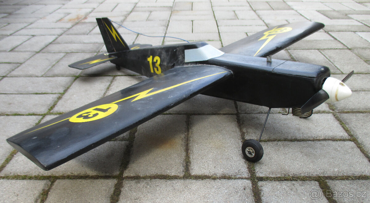 Staré RC letadlo motor MK 12 model letadla s motorem - 7