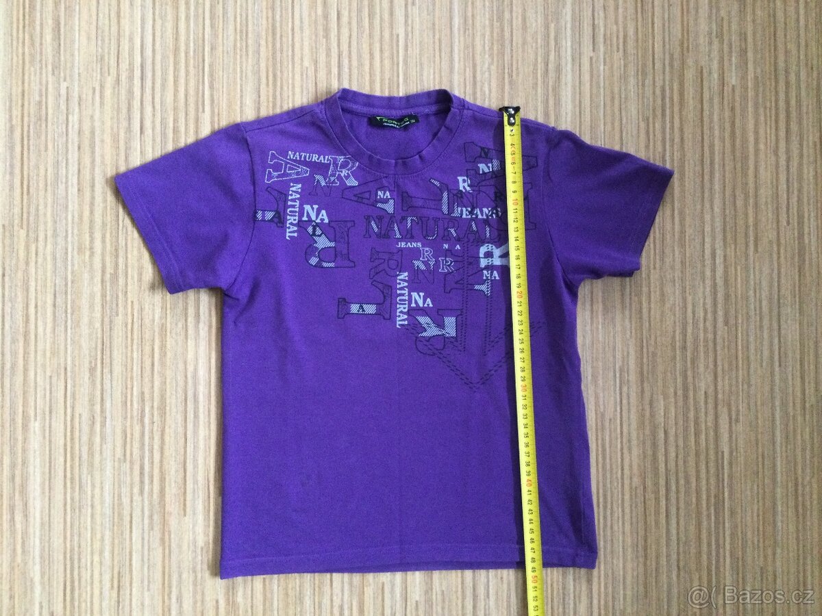 Trika vel. 110, 116, 134, 134/140, cena 15-49 Kč - 7