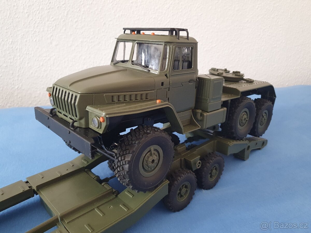 Krásny RC model URAL s podvalnikom 1:16 - 7