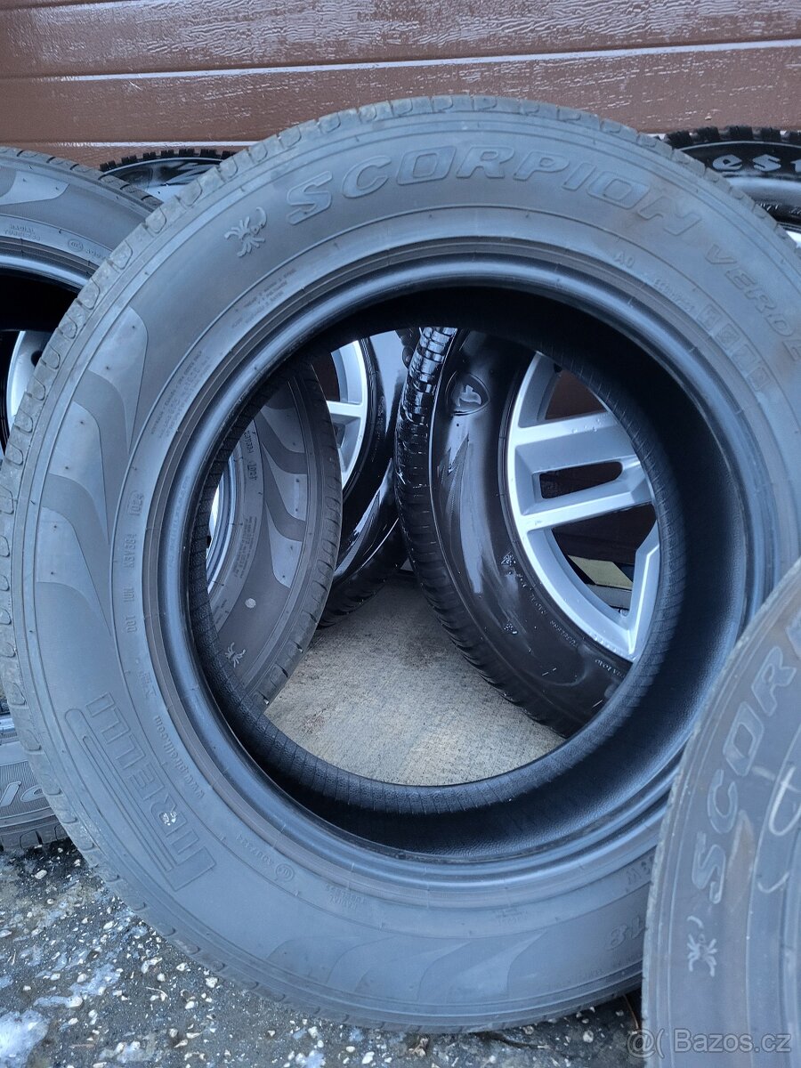 Originální alu kola Audi Q5 + zimními i letními pneu - 7