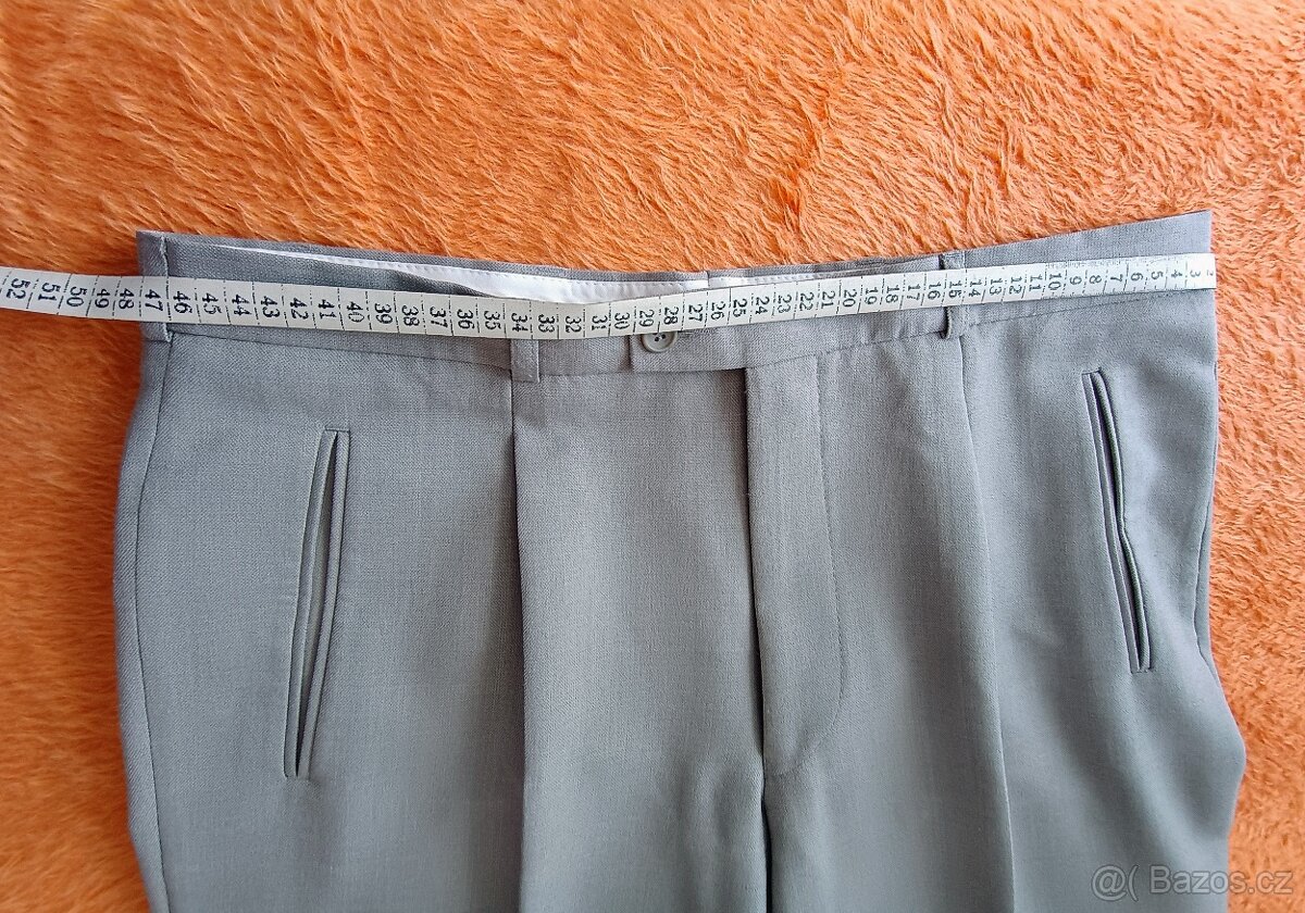 Pánský oblek s vestou. - 7