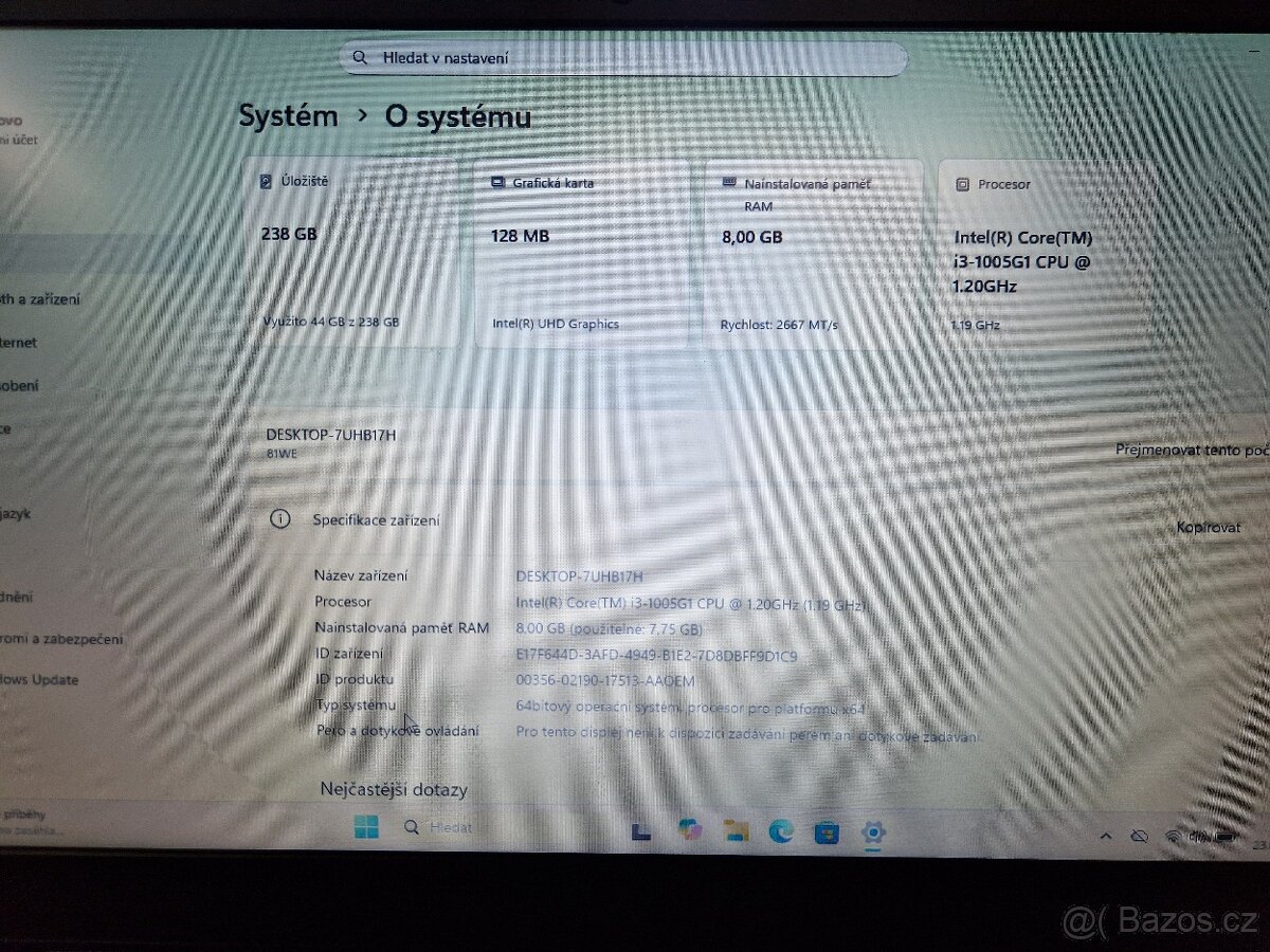 Lenovo IdeaPad 3 15IIL05 - 7