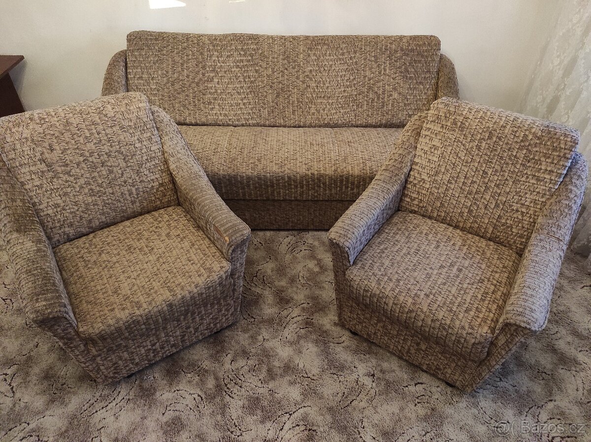 Za odvoz - Obývací stěna + sedací souprava - 7