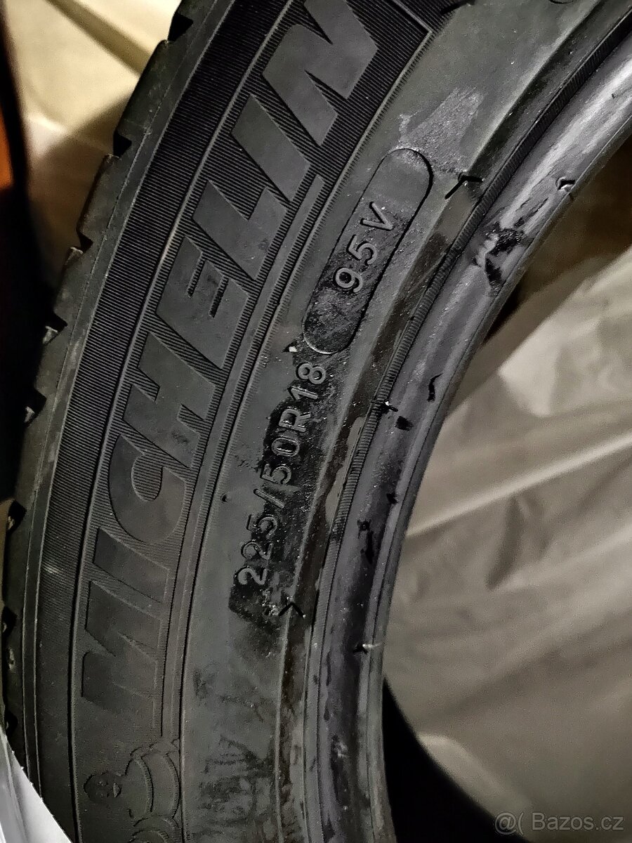 4x letní pneu Michelin 225/50/18 - 7