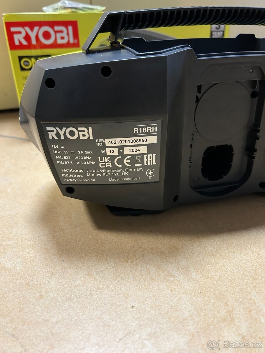 radio aku Ryobi R18RH-0 One+ - 7