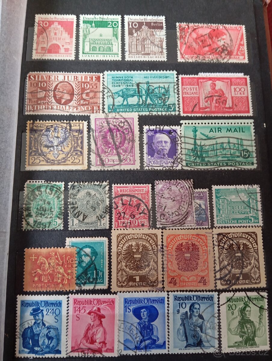 Poštovní známky, nález - 7