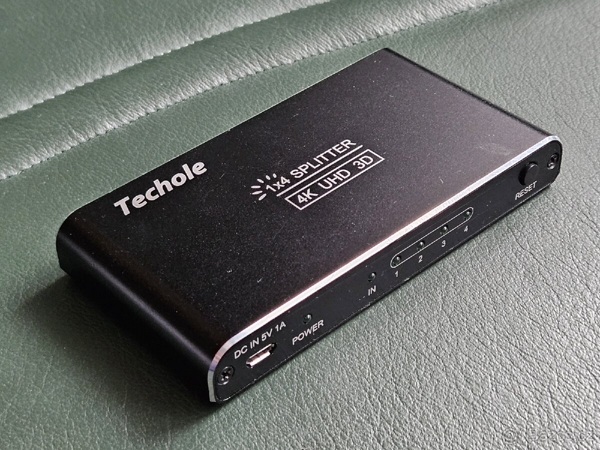 Sada AV převodníků Techole - HDMI 4K UHD, DAC - 7