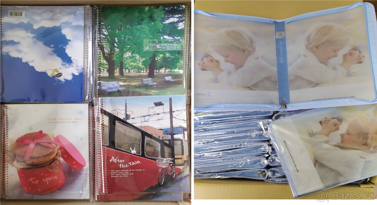 Krásné zápisníky, bloky, notesy, desky A4, A5 - 7