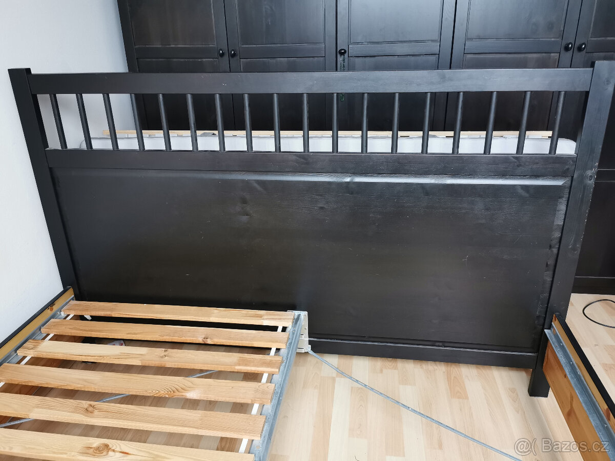 Rám postele Ikea HEMNES 180x200cm masivní borovice - 7