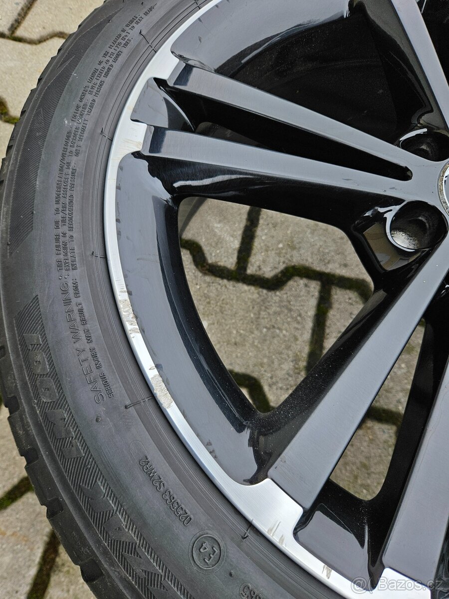 Originální Alu Mercedes 225/45/18 Zimní Bridgestone. - 7