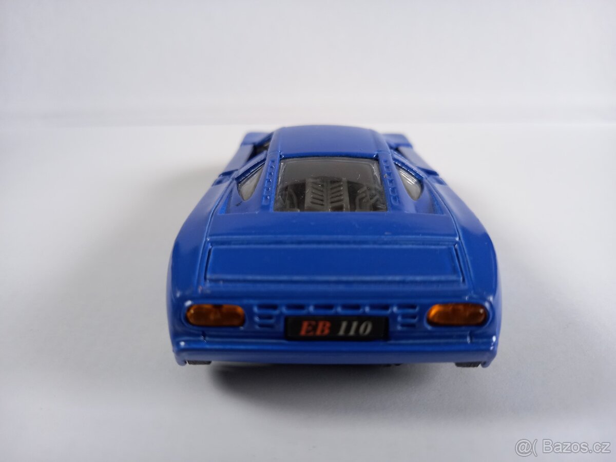 MAISTO - BUGATTI EB110 - 1:38 - SHELL SUPERCAR COLLECTION - 7