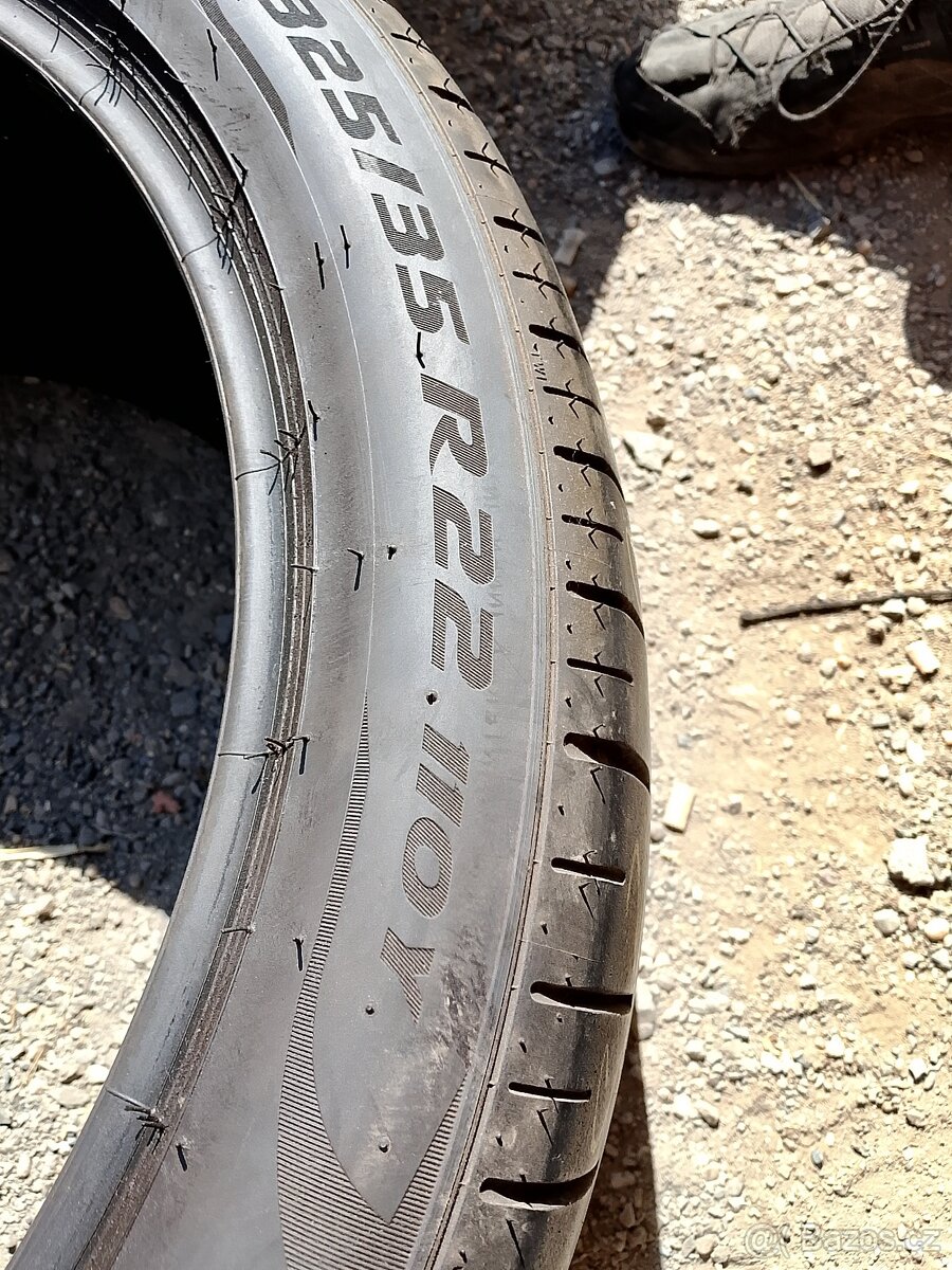 285/40/22+325/35/22 Pirelli - letní pneu 4ks - 7