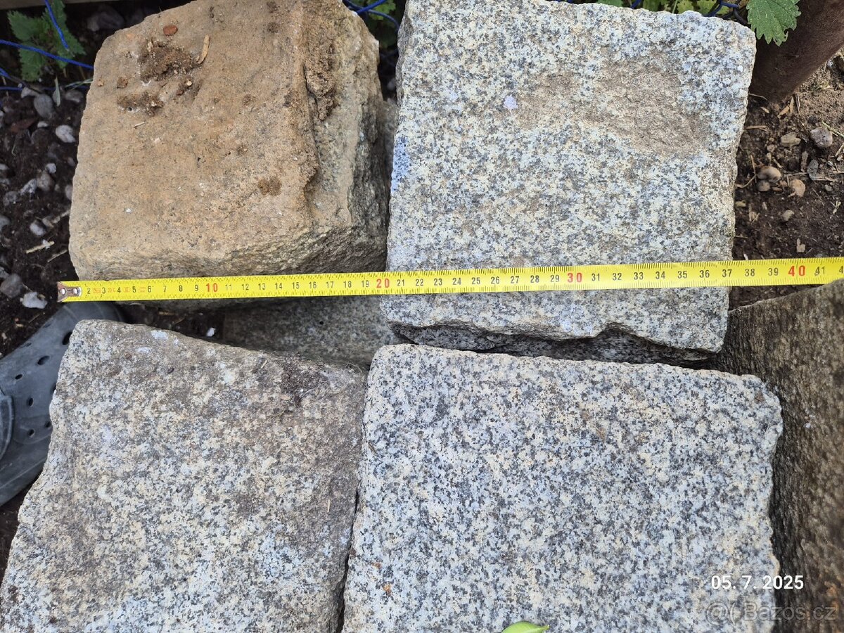 Žulové kvádry a kostky - 7