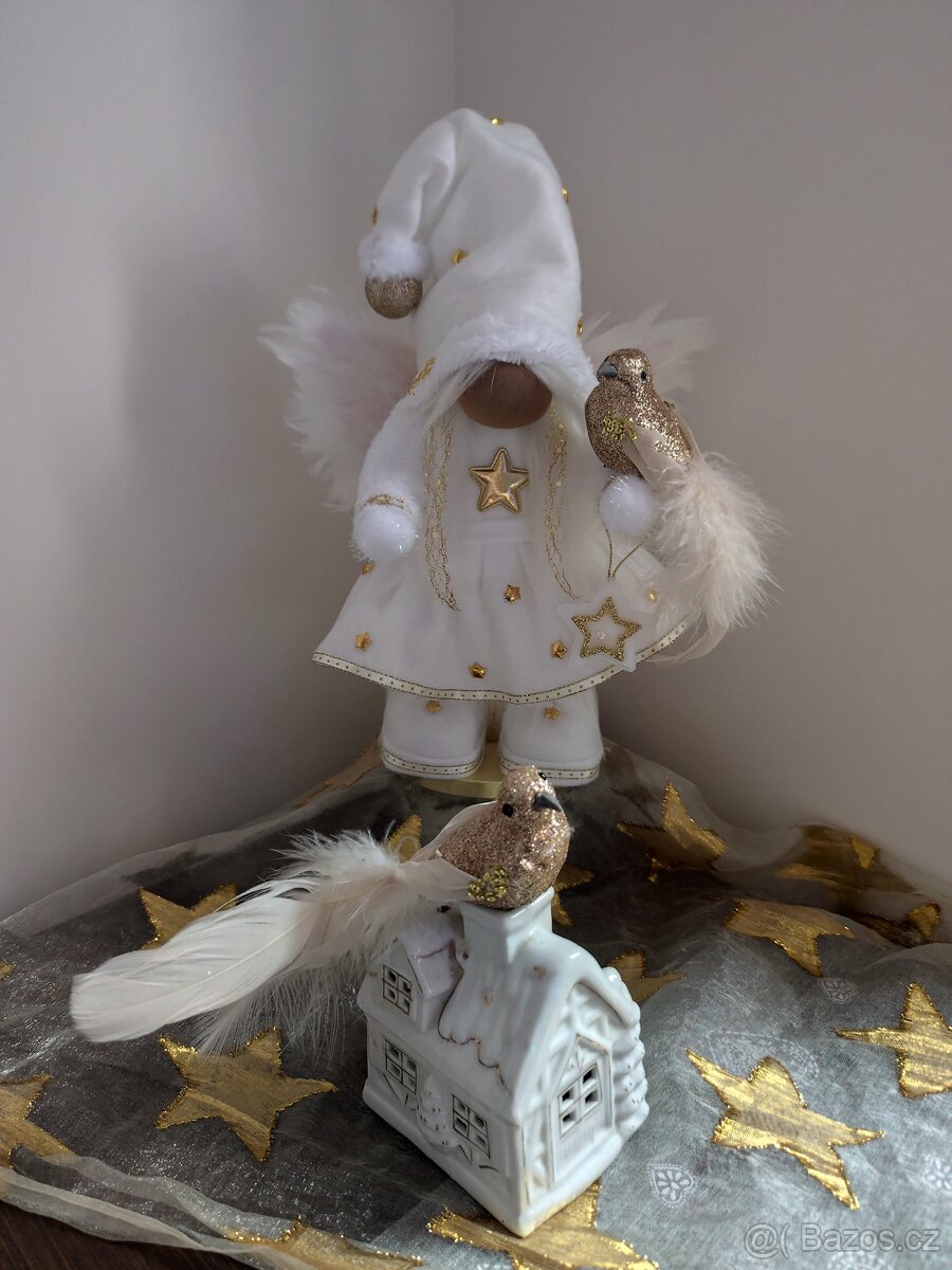 Skřítek Andělka 34cm panenka - 7